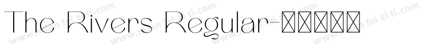 The Rivers Regular字体转换